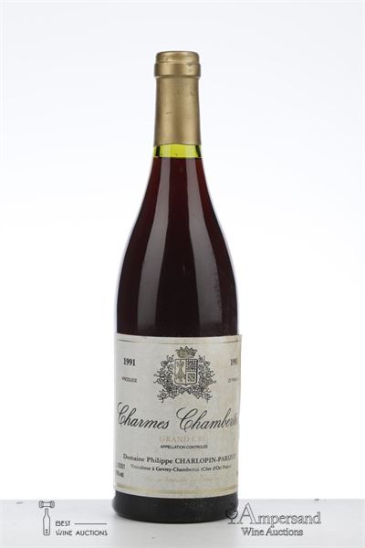 CHARMES CHAMBERTIN 1991 - Philippe Charlopin Parizot - 1 Bottle