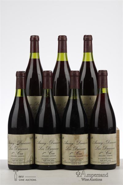 AUXEY DURESSES LES DURESSES 1988 - Gaec Roy Freres - 7 Bottles