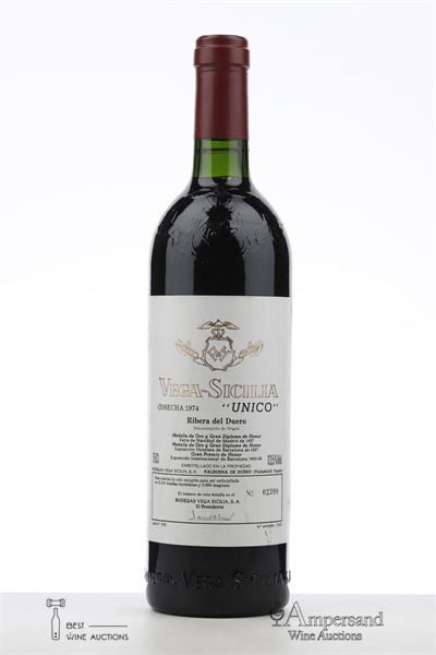 VEGA SICILIA UNICO 1974 - Vega Sicilia - 1 Bottle