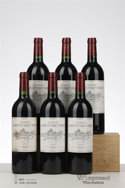 LARRIVET HAUT BRION 1999 - Mc - 6 Bottles - Owc 12