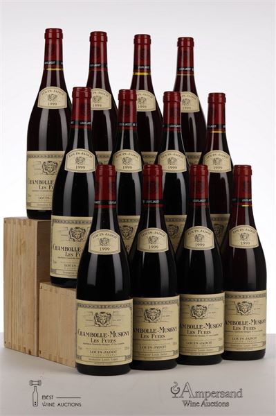 CHAMBOLLE MUSIGNY LES FUEES 1999 - Louis Jadot - 12 Bottles