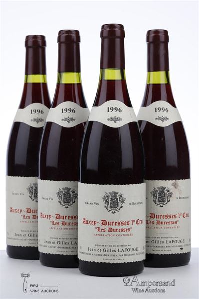 AUXEY DURESSES LES DURESSES 1996 - Jean et Gilles Lafouge - 4 Bottles