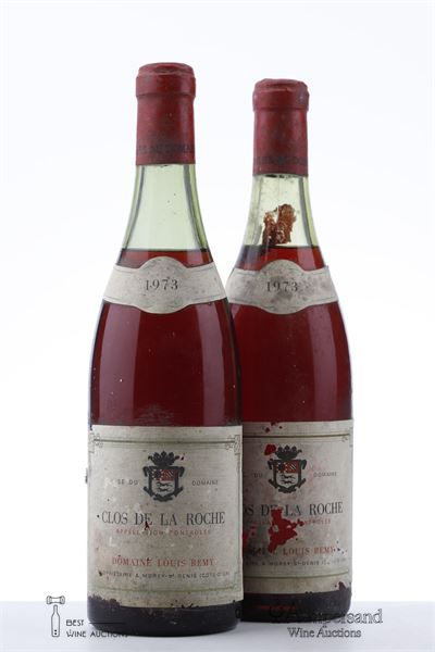 CLOS DE LA ROCHE 1973 - Louis Remy - 2 Bottles