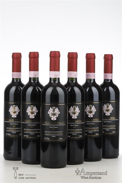BRUNELLO DI MONTALCINO VIGNA DI PIANROSSO 1995 - Ciacci Piccolomini d'Aragona - 6 Bottles