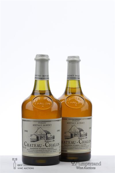 CHATEAU CHALON 1990 - Berthet Bondet - 2 Bottles