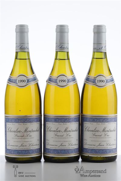 CHEVALIER MONTRACHET 1990 - Jean Chartron - 3 Bottles