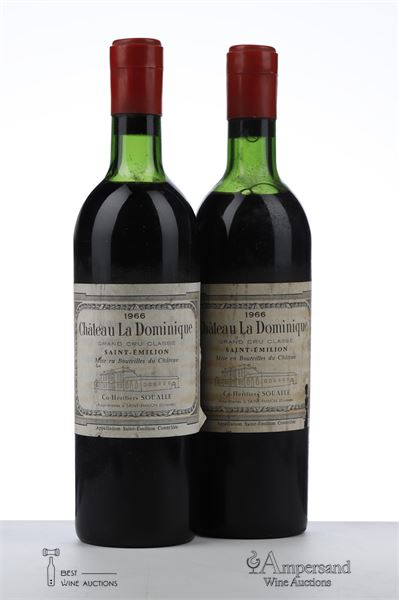 LA DOMINIQUE 1966 - 2 Bottles