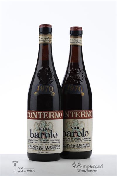 BAROLO 1970 - Conterno Giacomo - 2 Bottles