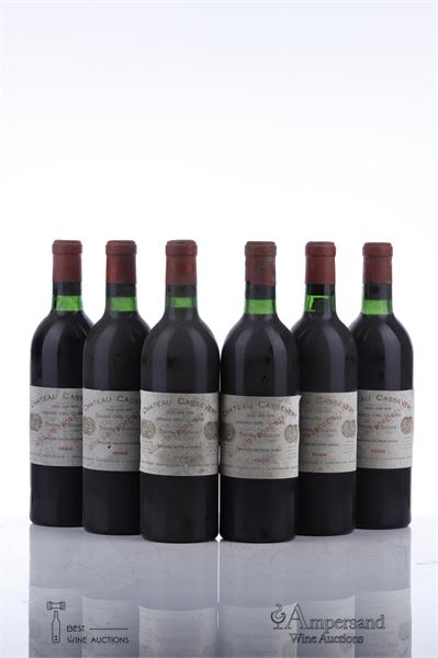 CASSEVERT 1966 - Jean Nony Proprietaire - 6 Bottles