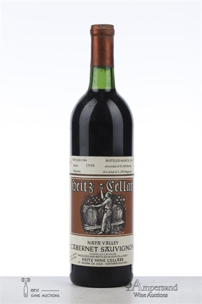 HEITZ CELLAR BELLA OAKS VINEYARD CABERNET SAUVIGNON 1984 - Heitz Wine Cellars - 1 Bottle