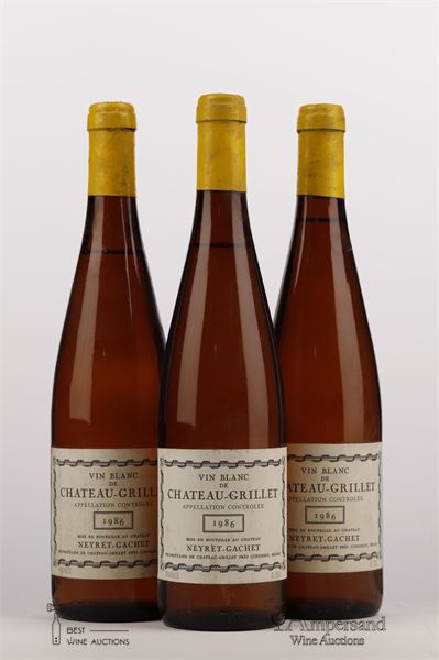 GRILLET 1986 - Neyret Gachet - 3 Bottles