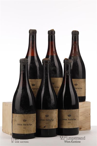 CHATEAUNEUF DU PAPE 1923 - MB - 6 Bottles