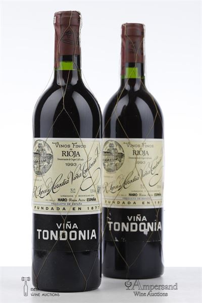 TONDONIA RESERVA 1993 - Lopez de Heredia - 2 Bottles