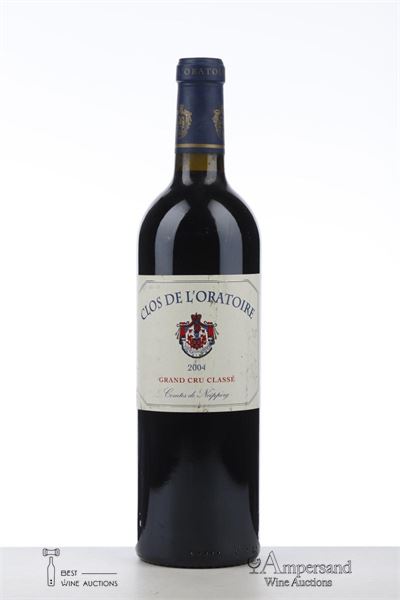CLOS DE L'ORATOIRE 2004 - Mc - 1 Bottle