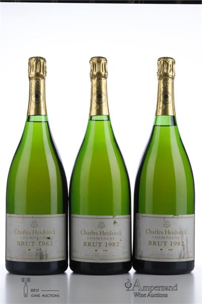 CHARLES HEIDSIECK BRUT CHARLIE L'OENOTHEQUE AN 2000 Heidsieck Charles 1982 - 3 Magnums