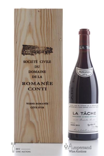 LA TACHE 2012 - Domaine de la Romanee Conti - 1 Bottle - Owc 1