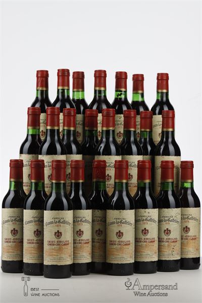 CANON LA GAFFELIERE 1979 - Mc - 24 Half Bottles