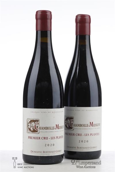 CHAMBOLLE MUSIGNY LES PLANTES 2020 - Berthaut Gerbet - 2 Bottles