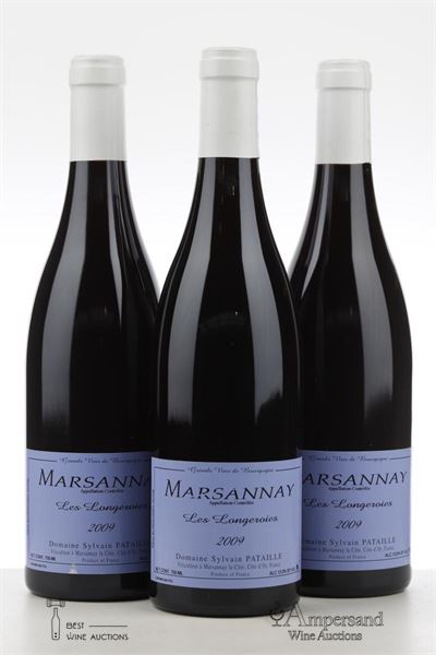 MARSANNAY LES LONGEROIES 2009 - Sylvain Pataille - 3 Bottles