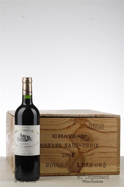 BAHANS HAUT BRION 2005 - Mc - 8 Bottles - Owc 12