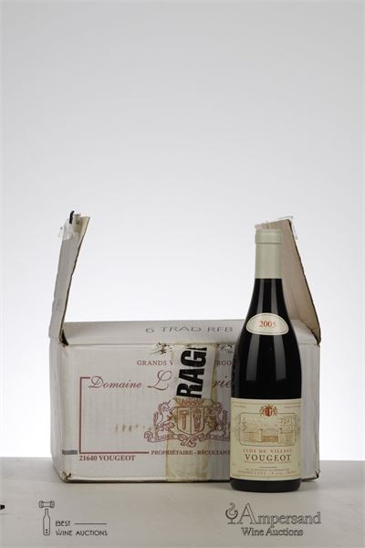 VOUGEOT CLOS DU VILLAGE 2005 - Leymarie Ceci - 6 Bottles - Oc 6