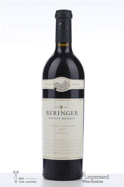 BERINGER CABERNET SAUVIGNON PRIVATE RESERVE 2007 - Beringer - 1 Bottle
