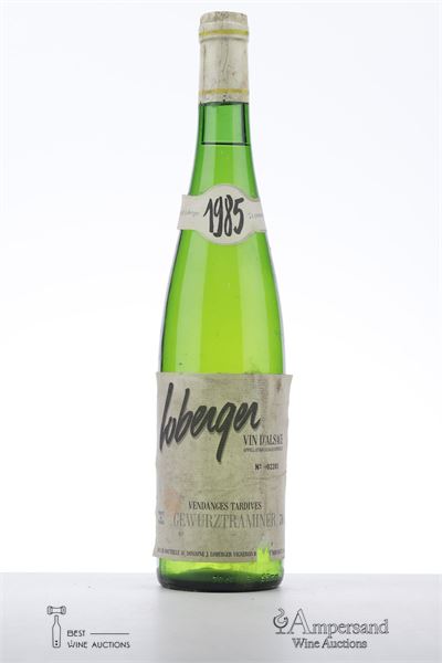 GEWURZTRAMINER VENDANGES TARDIVES 1985 - Loberger - 1 Bottle