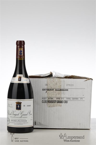 CLOS VOUGEOT 2010 - Chateau Andre Ziltener - 5 Bottles - Oc 6