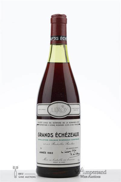 GRANDS ECHEZEAUX 1982 - Domaine de La Romanee Conti - 1 Bottle