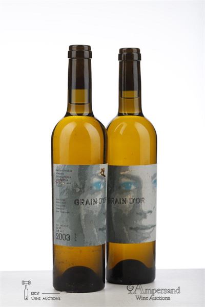 GRAIN D'OR ERMITAGE 2003 - Marie Therese Chappaz - 2 x 0,50 Ltr