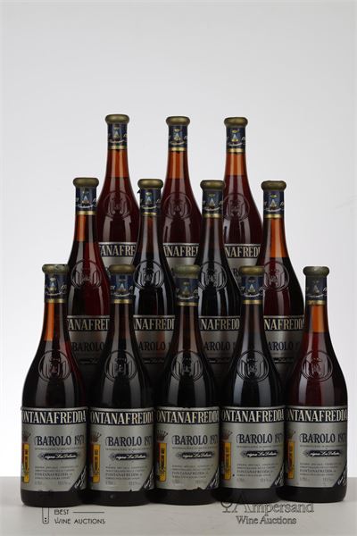 BAROLO VIGNA LA DELIZIA 1971 - Fontanafredda - 12 Bottles