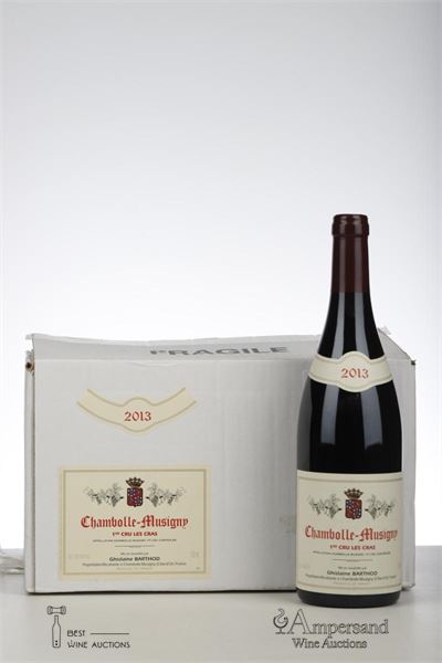 CHAMBOLLE MUSIGNY LES CRAS 2013 - Ghislaine Barthod - 6 Bottles - Oc 6