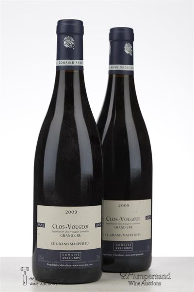 CLOS VOUGEOT LE GRAND MAUPERTUI 2009 - Anne Gros - 2 Bottles