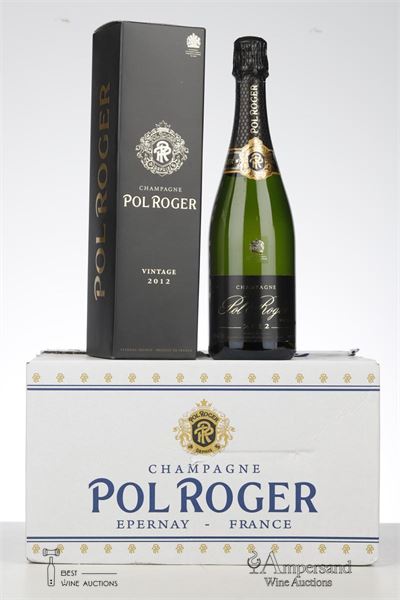 POL ROGER VINTAGE BRUT 2012 - Pol Roger - 6 Bottles - Oc 1