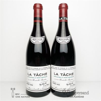 LA TACHE 2002 - Domaine de la Romanee Conti - 2 Bottles