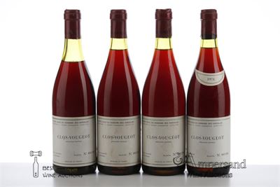 CLOS VOUGEOT 1971 - Domaine des Varoilles - 4 Bottles