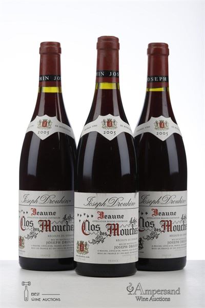 BEAUNE CLOS DES MOUCHES 2005 - Joseph Drouhin - 3 Bottles