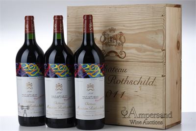 MOUTON ROTHSCHILD 2011 - 3 Magnums - Owc 3