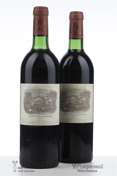 LAFITE ROTHSCHILD 1983 - Mc - 2 Bottles