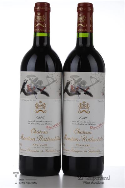 MOUTON ROTHSCHILD 1996 - 2 Bottles