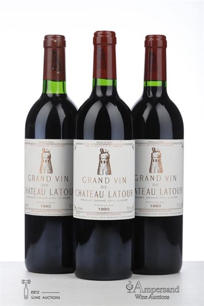 LATOUR 1993 - Mc - 3 Bottles