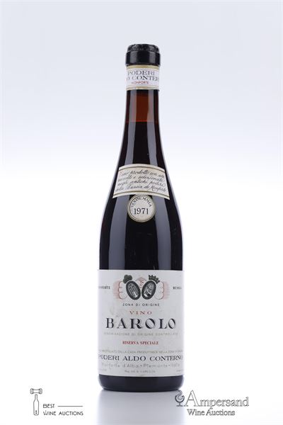BAROLO BUSSIA MONFORTE RISERVA SPECIALE 1971 - Aldo Conterno - 1 Bottle