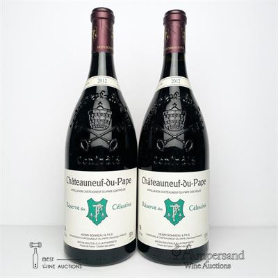 CHATEAUNEUF DU PAPE RESERVE DES CELESTINS 2012 - Henri Bonneau - 2 Magnums