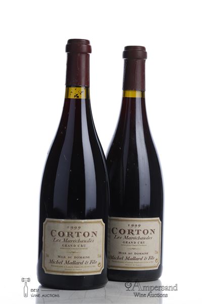CORTON LES MARECHAUDES 1999 - Michel Mallard - 2 Bottles