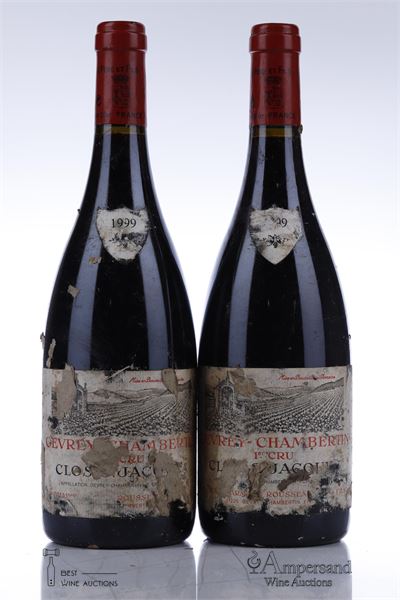 GEVREY CHAMBERTIN CLOS ST JACQUES 1999 - Armand Rousseau - 2 Bottles