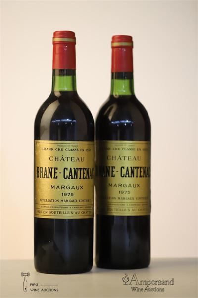 BRANE CANTENAC 1975 - Mc - 2 Bottles