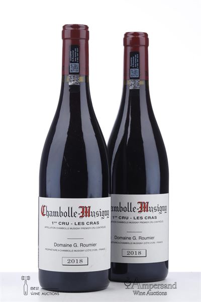 CHAMBOLLE MUSIGNY LES CRAS 2018 - Georges Roumier - 2 Bottles