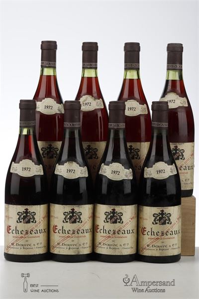 ECHEZEAUX 1972 - Deroye - 8 Bottles