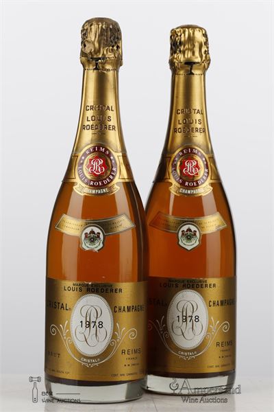CRISTAL ROEDERER 1978 - Louis Roederer - 2 Bottles