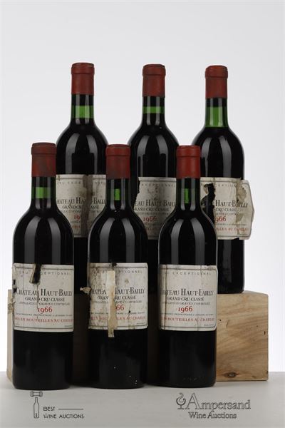 HAUT BAILLY 1966 - Mc - 6 Bottles